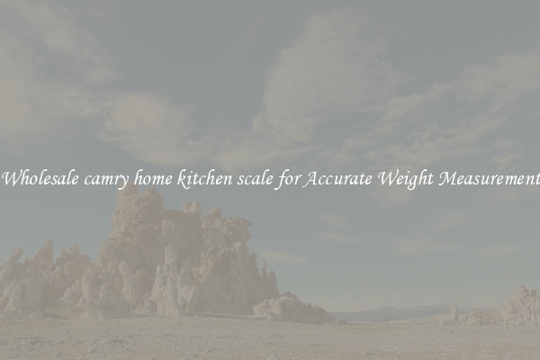 Wholesale camry home kitchen scale for Accurate Weight Measurement