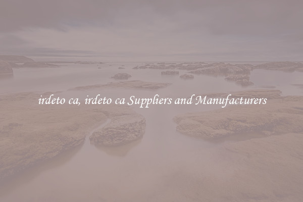 irdeto ca, irdeto ca Suppliers and Manufacturers