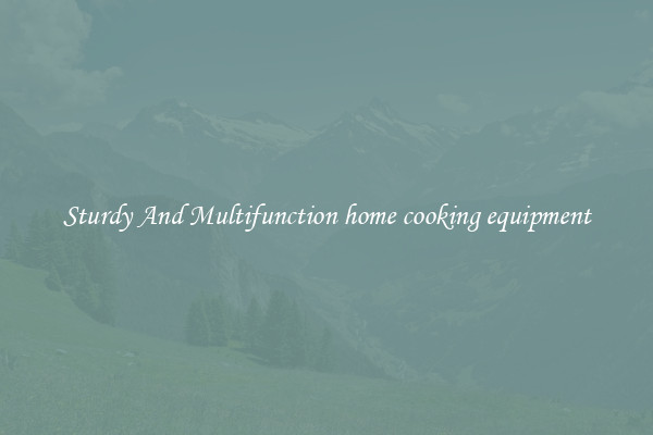 Sturdy And Multifunction home cooking equipment