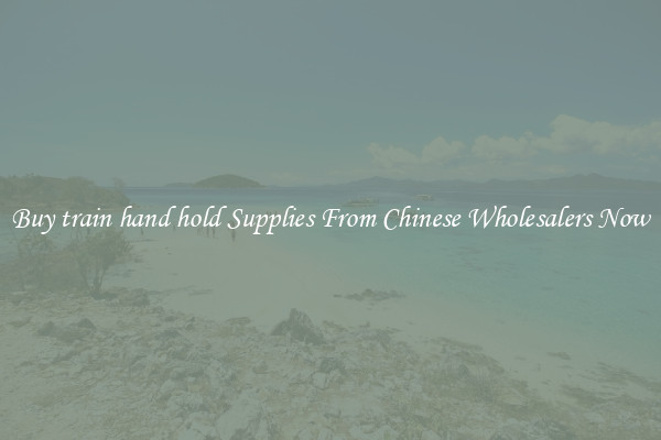 Buy train hand hold Supplies From Chinese Wholesalers Now